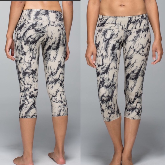lululemon athletica Pants - Lululemon wunder Under Crop 8 Great Granite